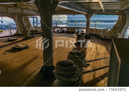 第一艘南極觀察船大豆後甲板 73653972