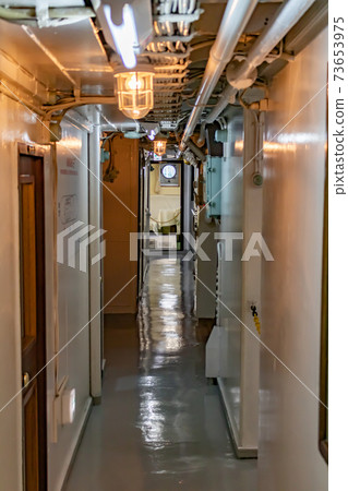 第一艘南極觀察船Soya舷內通道 73653975