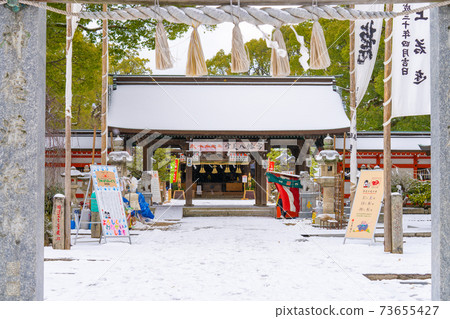 Snow Umi Hachimangu Shrine, Umi Town, Kasuya District, Fukuoka Prefecture 73655427