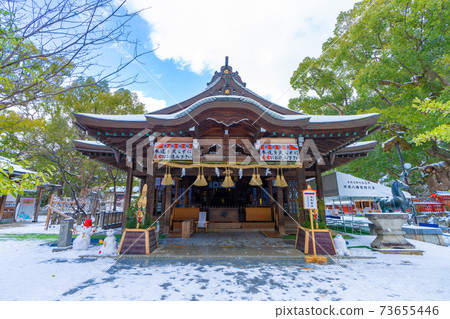 Snow Umi Hachimangu Shrine, Umi Town, Kasuya District, Fukuoka Prefecture Snow Umi Hachimangu Shrine, Umi Town, Kasuya District, Fukuoka Prefecture 73655446