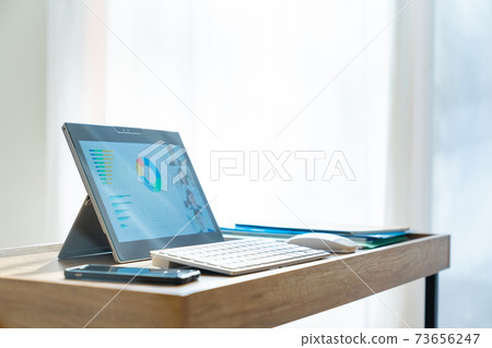 Telework PC desk low table working from home Telework PC desk low table working from home 73656247