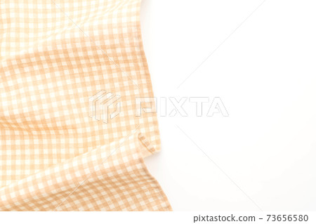 kitchen cloth (napkin) on white background kitchen cloth (napkin) on white background 73656580