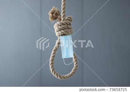 Suicide Rope Hanging Ceilingsuicidesuicide Rope Hanging Stock