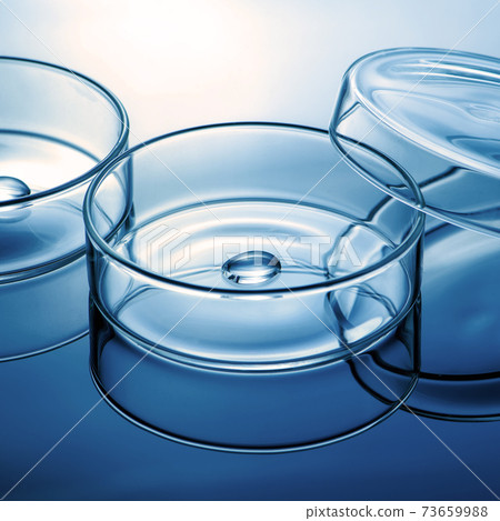 Vaccine test petri dish blue vaccine test petri dish ペクチン 73659988
