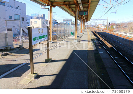 Ajiki Station on the Narita Line 73660179