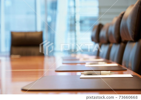 Empty Conference Room Before Meeting 73660668