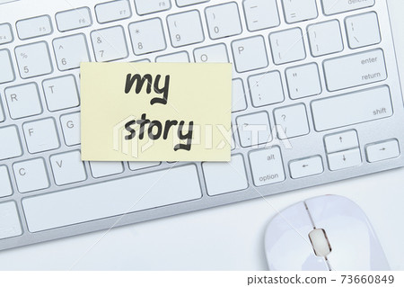 Abstractly handwritten my story as a concept of personal experience. Abstractly handwritten my story as a concept of personal experience. 73660849