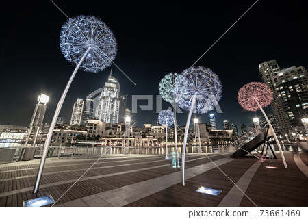 Dubai flower lanterns Dubai flower lanterns 73661469