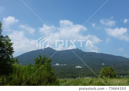 Autumn rice fields and Mt. Tsukuba Autumn rice fields and Mt. Tsukuba 73664193