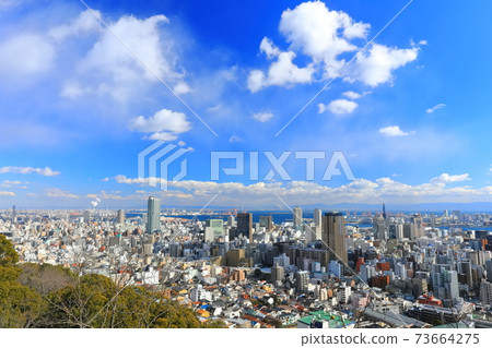 [Hyogo Prefecture] Suwayama Park Venus Terrace Cityscape of Kobe seen 73664275