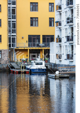 houses in center of Alesund city, Norway houses in center of Alesund city, Norway 73666091
