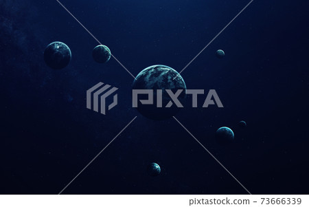 Trappist-1e exoplanets away from solar system. Elements furnished by NASA Trappist-1e exoplanets away from solar system. Elements furnished by NASA 73666339