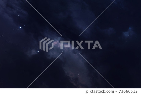 Cosmic art, science fiction wallpaper. Beauty of deep space. Billions of galaxies in the universe. Elements of this image furnished by NASA 73666512