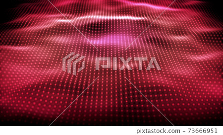 波浪點的抽像圖像CG圖像 73666951