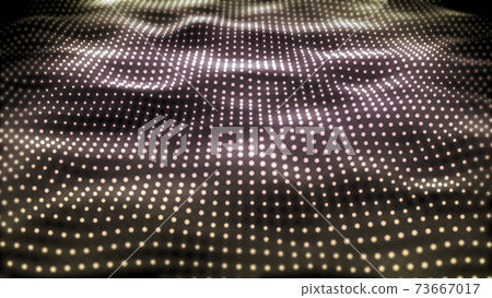 Abstract image CG image of wavy dots Abstract image CG image of wavy dots 73667017