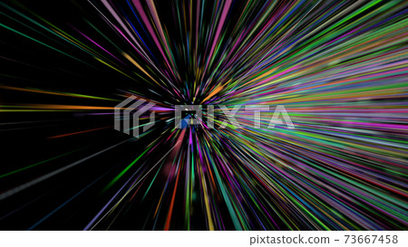 Colorful rays scattered in a radial pattern Colorful rays scattered in a radial pattern 73667458