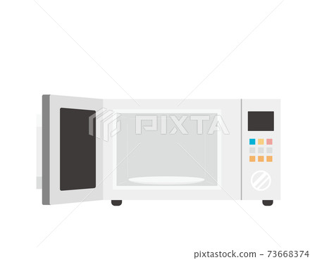 Vector illustration of microwave oven Home appliances 73668374