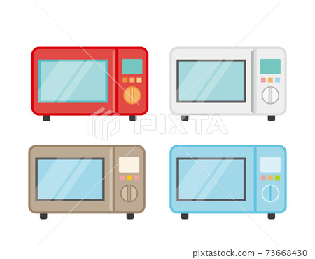 微波爐矢量插畫 微波爐矢量插畫 73668430