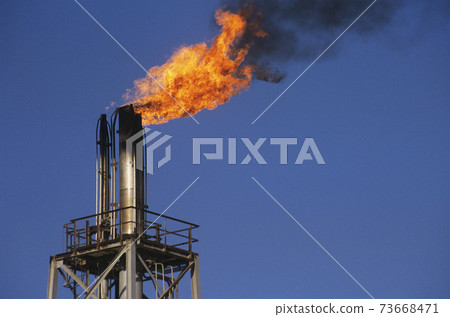Flaming Smokestacks 73668471