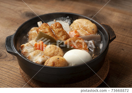 Let's warm up with hot oden 73668872