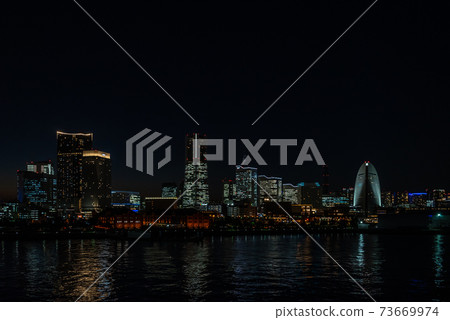 Night view from Yokohama / Minatomirai / Osanbashi 73669974