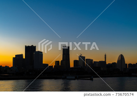 橫濱/港未來/大山橋的夜景 73670574