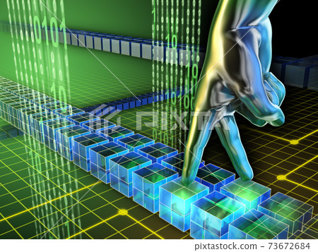 Internet walk Internet walk 73672684
