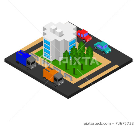 isometric skyscraper isometric skyscraper 73675738