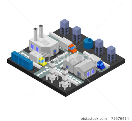 isometric industry 73676414