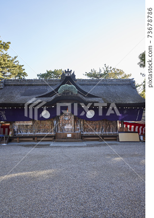 住吉大社是住吉神社的頭廟 是大阪最大的神社 照片素材 圖片 圖庫