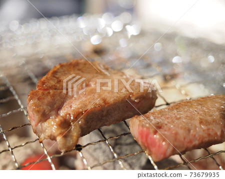 Japanese black beef yakiniku A5 (loin) 73679935