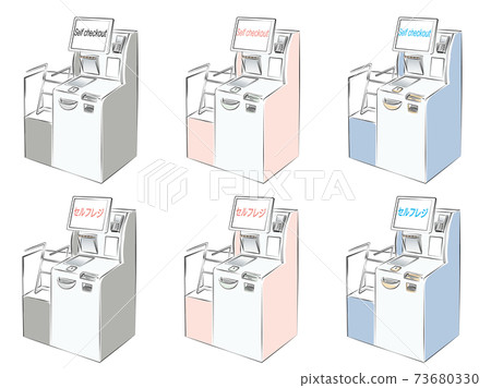 Self-checkout set Self-checkout set 73680330