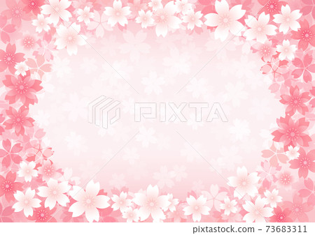 春天櫻花背景圖 春天櫻花背景圖 73683311