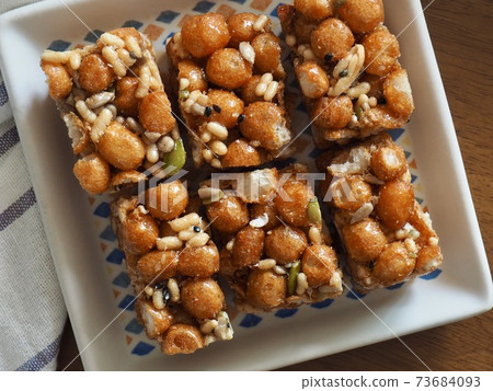 Traditional Korean food, Gangjeong, Korean snack Traditional Korean food, Gangjeong, Korean snack 73684093