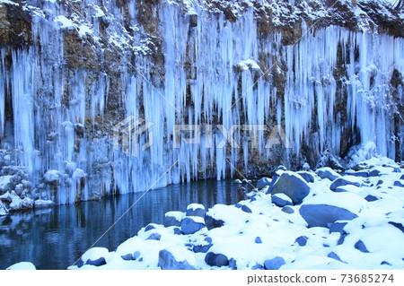 Shirakawa Ice Pillars from Shimizu on Mt. Ontake 73685274