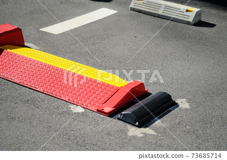 Coin parking bollard Coin parking bollard 73685714