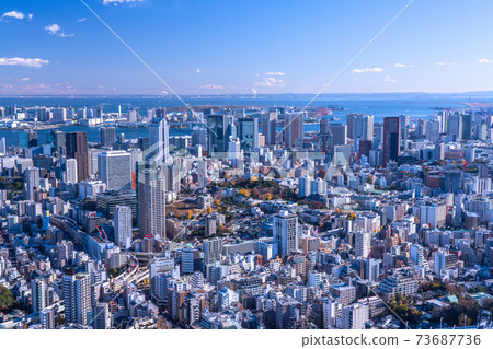 “東京”東京城市形象，冬天 73687736
