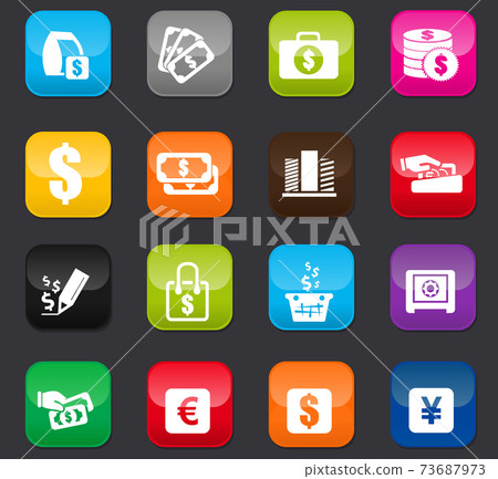 E-commers icons set 73687973