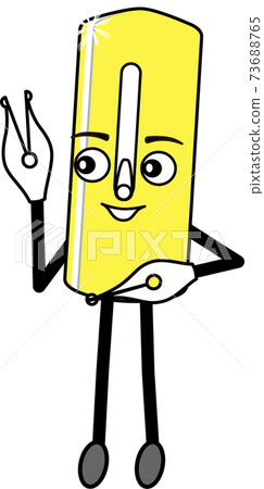 pen, pens, cartoon character 73688765
