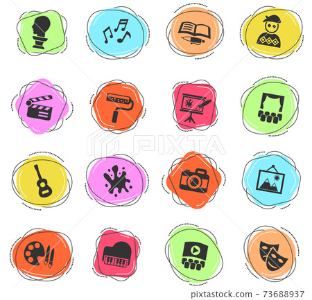 art icon set 73688937