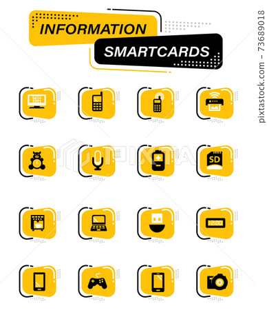 Home appliances icons set Home appliances icons set 73689018