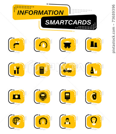 Alternative energy icons set Alternative energy icons set 73689396