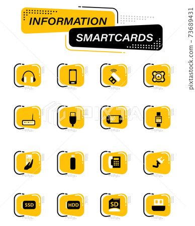 Devices icons set Devices icons set 73689431