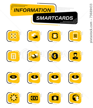 Currency exchange icons set Currency exchange icons set 73689433