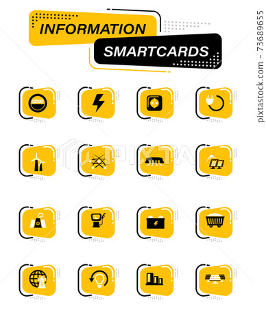 BIO Fuel industry icons set BIO Fuel industry icons set 73689655