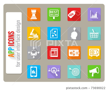 marketing icon set 73690022