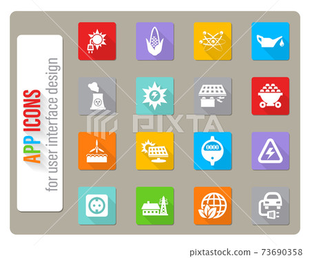 bio fuel icon set bio fuel icon set 73690358