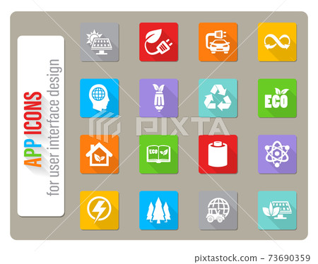 bio fuel icon set bio fuel icon set 73690359