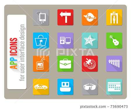 travel icon set travel icon set 73690473