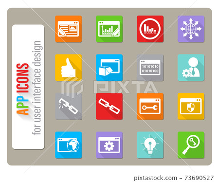 seo icon set seo icon set 73690527